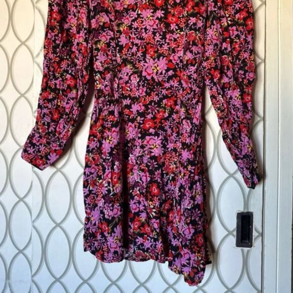 ZARA FLOWER DRESS SIZE XS 9051 683 800 - Picture 2 of 4